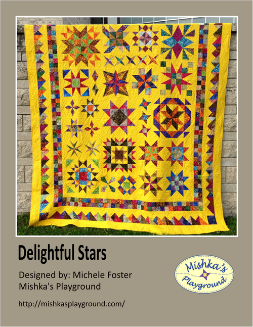 Delightful Stars - Learn to Quilt Booklet
