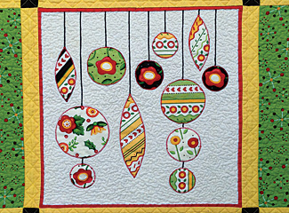 Christmas Ornaments Fusible Quilt Pattern