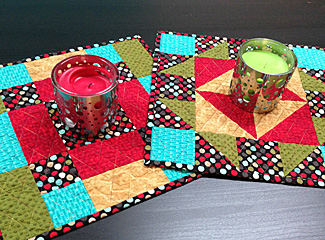 Friendship Candle Mats Quilting Pattern