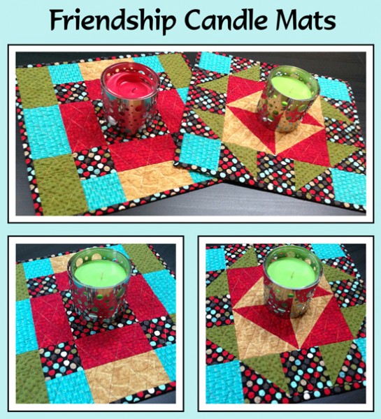 Friendship Candle Mats
